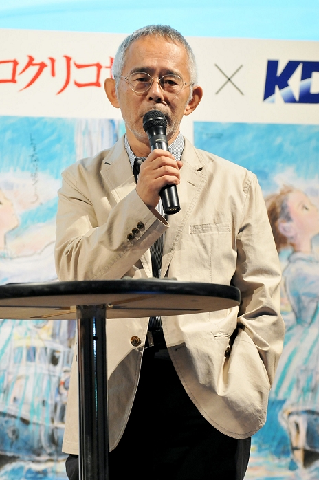Toshio Suzuki, Jun 22, 2011 : Toshio Suzuki, June 22, 2011 : KDDI and Ghibli campaigned jointly by movie 