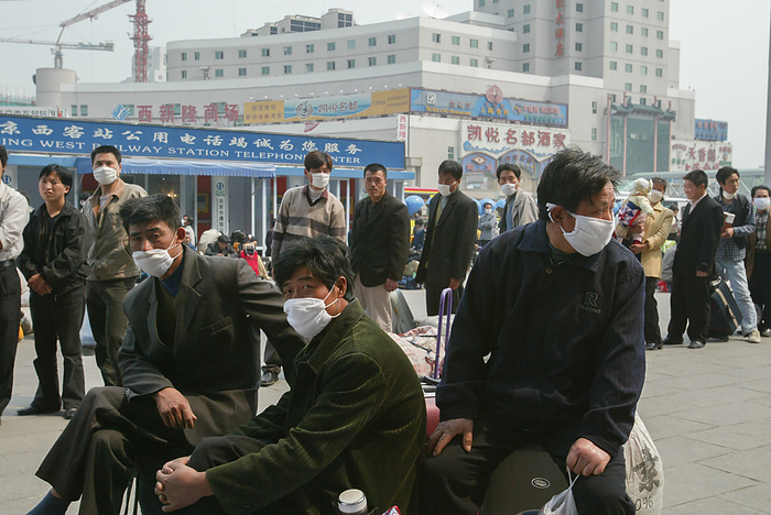 SARS Beijing west station.  Severe acute respiratory syndrome  SARS  is a viral respiratory disease of zoonotic origin caused by severe acute respiratory syndrome coronavirus   SARS CoV or SARS CoV 1 , the first identified strain of the SARS coronavirus species severe acute respiratory syndrome related coronavirus  SARSr  CoV . CoV . In late 2017, Chinese scientists traced the virus through the intermediary of Asian palm In late 2017, Chinese scientists traced the virus through the intermediary of Asian palm civets to cave dwelling horseshoe bats in Yunnan.  In late 2017, Chinese scientists traced the virus through the intermediary of Asian palm civets to cave dwelling horseshoe bats in Yunnan. SARS was a relatively rare disease  at the end of the epidemic in June 2003, the incidence was 8,422 cases with a case fatality rate  CFR  of 11 .  No cases of SARS CoV have been reported worldwide since 2004.  In 2019, the related virus strain severe acute respiratory syndrome coronavirus 2  SARS CoV 2  was discovered. This new strain causes COVID 19, a This new strain causes COVID 19, a disease which brought about the COVID 19 pandemic.  