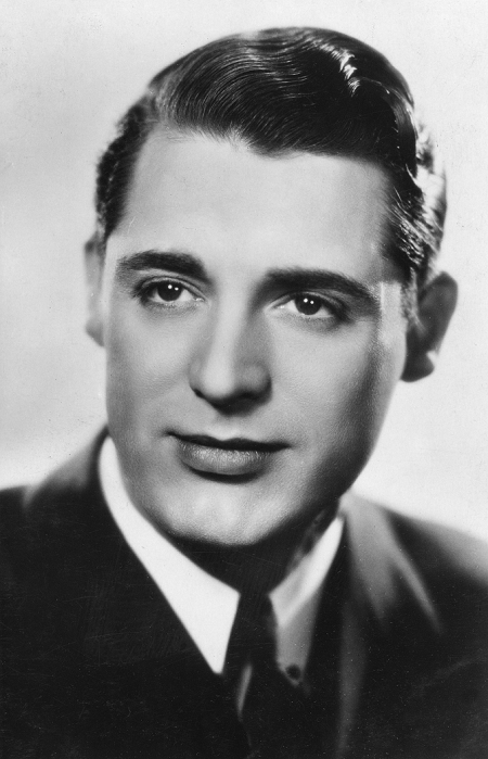 Cary Grant, 1930's : Cary Grant, British-born American actor, (c) 1931-1936.  *** Local Caption *** Cary Grant, British-born American actor, c1931-1936. Born Archibald Alexander Leach, Cary Grant emigrated to the United States in 1920. He began his Hollywood career in 1931, developing into one of its biggest stars. He was a favourite actor of Alfred Hitchcock and appeared in several of the director's films including North by Northwest.