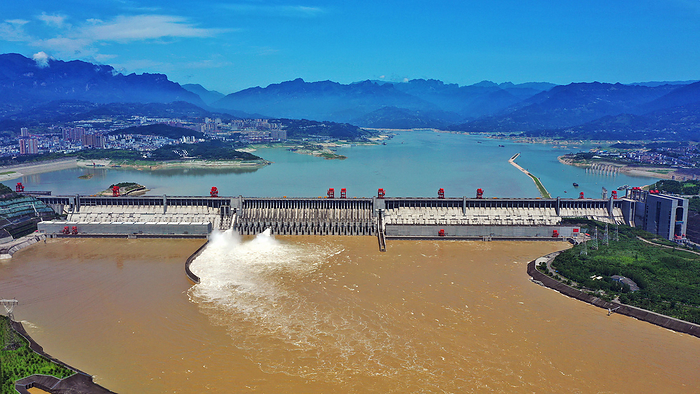 The Three Gorges Dam safe and stable operates for 17 years in Yichang,Hubei,China on 01th July, 2020 The Three Gorges Dam safe and stable operates for 17 years in Yichang,Hubei,China on 01th July, 2020. Photo by TPG cnsphotos 
