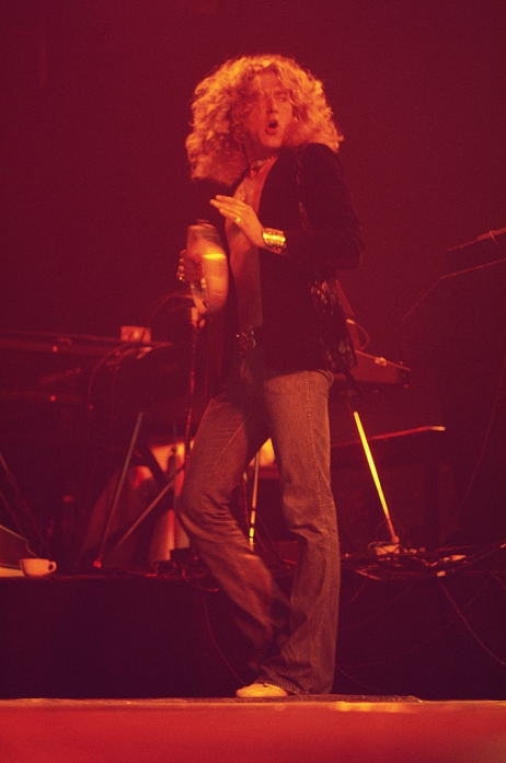 Led Zeppelin  1970s  Live Led Zeppelin   Robert Plant, 1970s : Led Zeppelin perfoming. New York, USA.