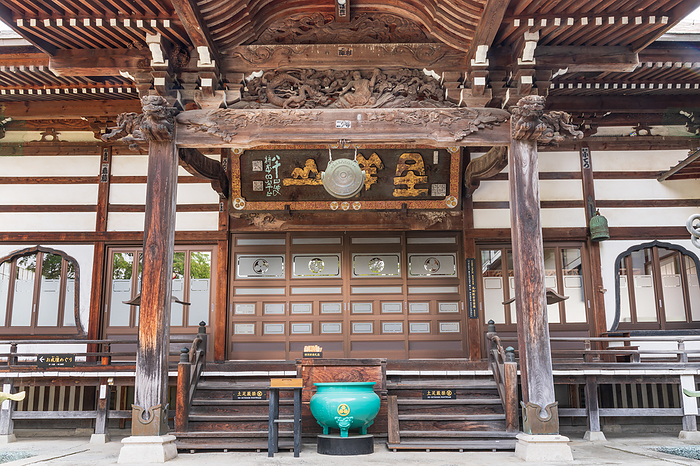 Main hall of Tokoji Temple, Azumino City, Nagano Prefecture