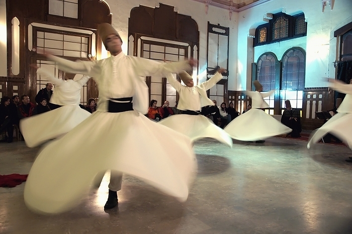 Whirling Dervishes At Sirkeci Station Waiting Room Photo by Marc Jackson / Design Pics