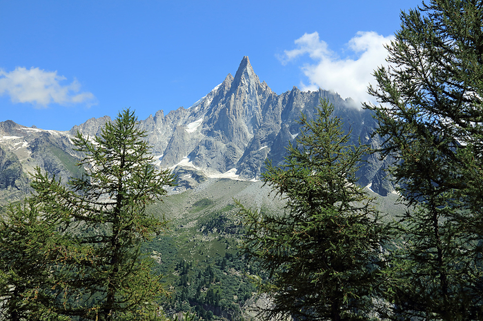 Dreux Peak from Montambert Lookout, Chamonix-Mont-Blanc, France