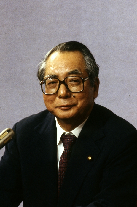 Shojuro Shiokawa  1989  Japan: 1989, Tokyo   Masajuro Shiokawa, chief cabinet secretary of Prime Minister Sosuke Uno s administration, in Tokyo in 1989.  Photo by Fujifotos AFLO   3618 