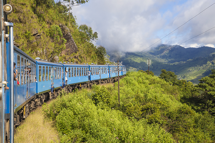 Sri Lanka, Nuwara Eliya, Kandy to Badulla train Kandy to Badulla train, Nuwara Eliya, Central Province, Sri Lanka, Asia, Photo by Jane Sweeney