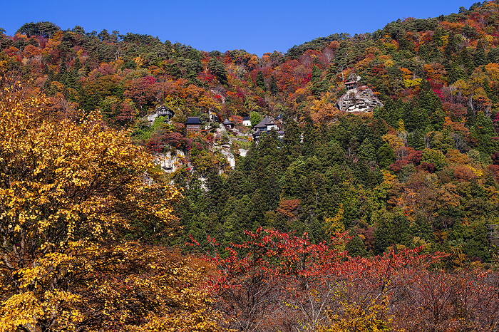 Yamagata City, Yamagata Prefecture Yamadera Temple (Risshakuji Temple) in autumn
