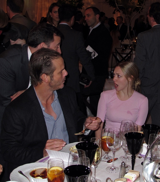 Peter Berg and Amanda Seyfried, Dec 02, 2011 : March of Dimes Annual Celebration of Babies Luncheon - Inside. Beverly Hills Hotel..Beverly Hills, CA, USA. Friday December 02, 2011.