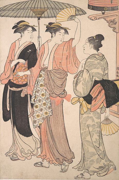 The Fifth Month, from the series Twelve Months in the Southern Pleasure District  Minami j..., 1784. Creator: Torii Kiyonaga. The Fifth Month, from the series Twelve Months in the Southern Pleasure District  Minami juni ko  , 1784.