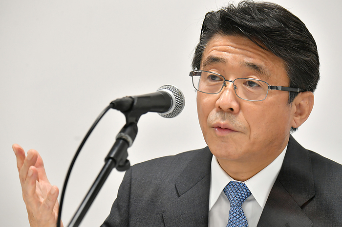 ANA reports final deficit of 51 billion yen, announces structural reform plan Shinya KATANOZAKA, president and CEO of ANA Holdings, announces the launch of a medium haul international LCC at Tokyo, on October 27, 2020. PHOTO: Tadayuki YOSHIKAWA Aviation Wire