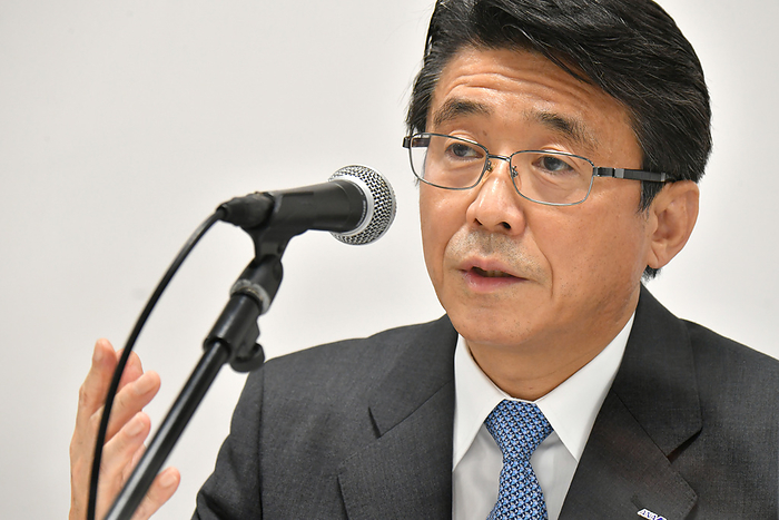ANA Announces Restructuring Plan with Final Deficit of 510 Billion Yen Shinya KATANOZAKA, president and CEO of ANA Holdings, announces the launch of a medium haul international LCC at Tokyo, on October 27, 2020. PHOTO: Tadayuki YOSHIKAWA Aviation Wire
