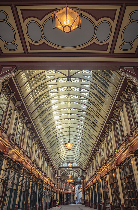 London, United Kingdom Leadenhall Market at morning rush hour during the national lockdown, Covid 19 World Pandemic  London, England, Photo by Dosfotos   Design Pics