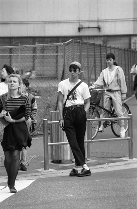     Youth Fashion in Shibuya, Tokyo  June 27, 1989 
