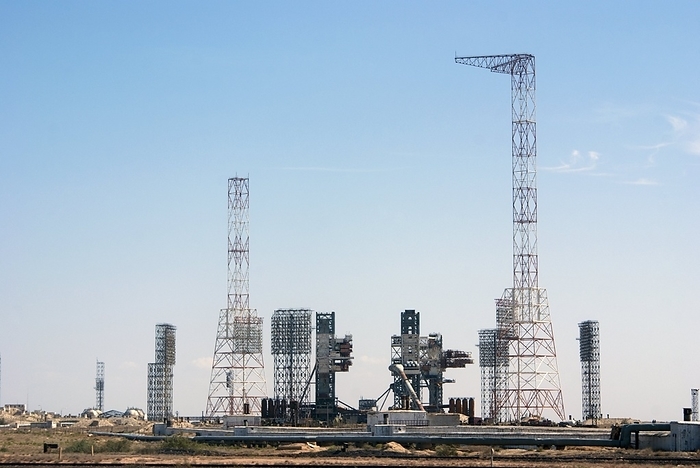 Abandoned Energia Buran launch pad Abandoned Energia Buran launch pad at Baikonur Cosmodrome, Kazakhstan