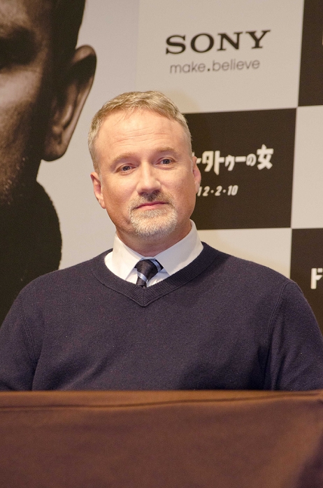 David Fincher, Jan 31, 2012 : Tokyo, Japan, The movie directer David Fincher appears at a press conference for the film 'The Girl with the Dragon Tattoo' in the Tokyo Midtown. This story is based on a Swedish crime novel 