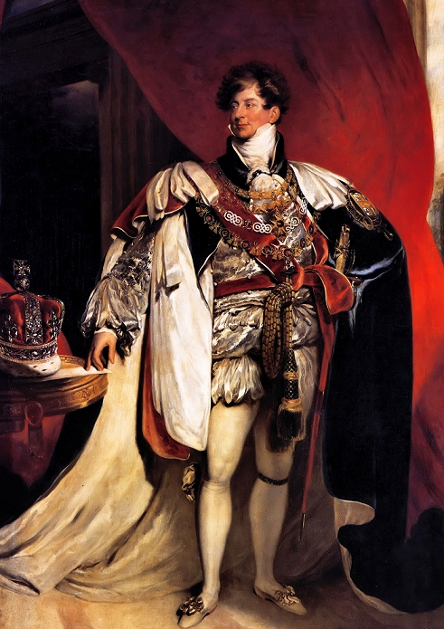 George IV  1822  George IV 1762   1830, King of Great Britain  1820   1830. Portrait as prince Regent by Thomas Lawrence 1822