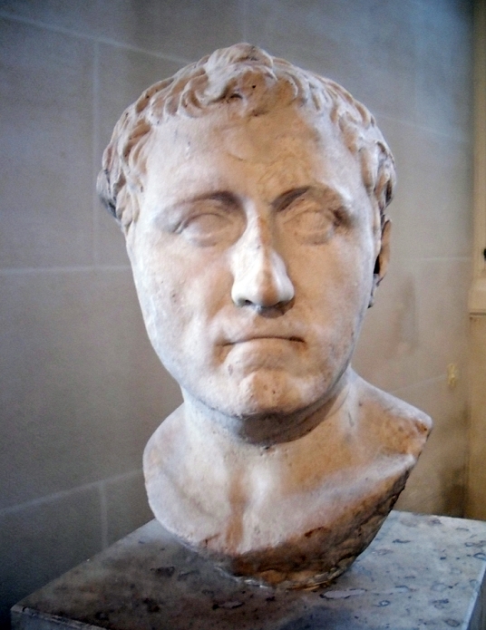 Vipsania Agrippina known as Agrippina Major or Agrippina the Elder, 14 BC - 33 AD) granddaughter of the Emperor Augustus. Agrippina was wife of Germanicus, second granddaughter of Augustus, sister-in-law, stepdaughter and daughter-in-law of Tiberius, mother of Caligula, sister-in-law of Claudius and maternal grandmother of Nero.
