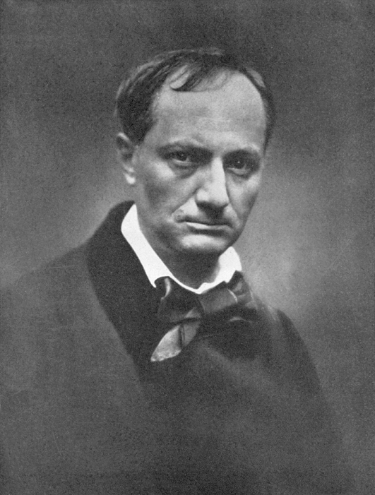 Charles Baudelaire  1864 1865  Charles Pierre Baudelaire  1821 1867  French Symbolist poet and art critic. Interested in Satanism and the macabre. Photograph 1864 1865.