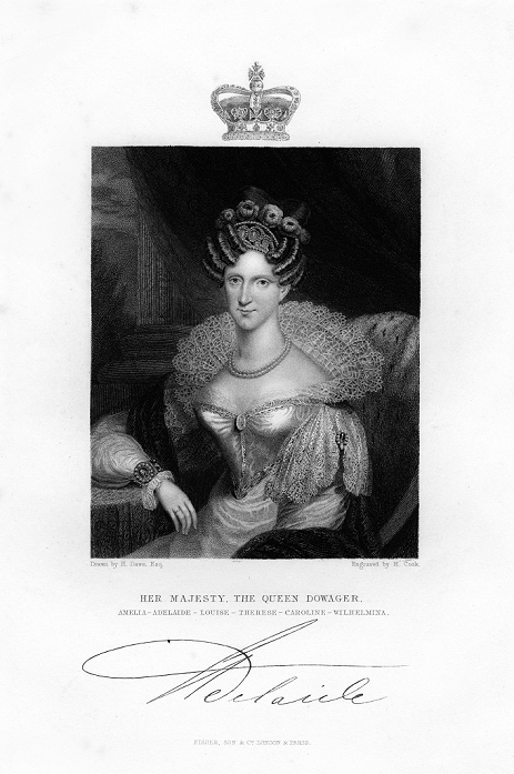 Royal Genealogy.  Adelaide of Saks Meiningen  Date unknown  Queen Adelaide, the Queen consort, 19th century. Adelaide  1792 1849  was the Queen consort of King William IV of the United Kingdom.   