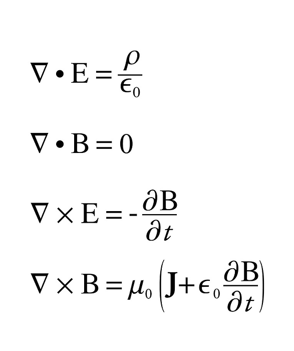 Maxwell s equations Maxwell s equations. Differential equations which relate electric and magnetic fields to charges and currents. These were deduced by the British physicist James Clerk Maxwell in 1861 2. The equations predict that any change in an electric or magnetic force sends electromagnetic waves spreading through space. This theory was proved by the discovery of radio waves in 1888 by Hertz.