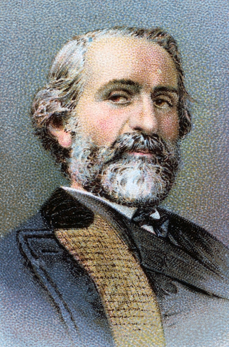 The world s greatest musical saint Giuseppe Verdi  Date unknown  Guiseppe Verdi  1813 1901  Italian composer, particularly of opera. From card published 1912: Chromolithograph