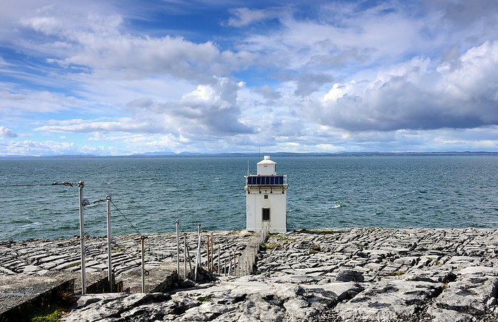 Coast at Black Head with the Burren, Clare, West coast, Ireland, Photo by Stankiewicz, Thomas