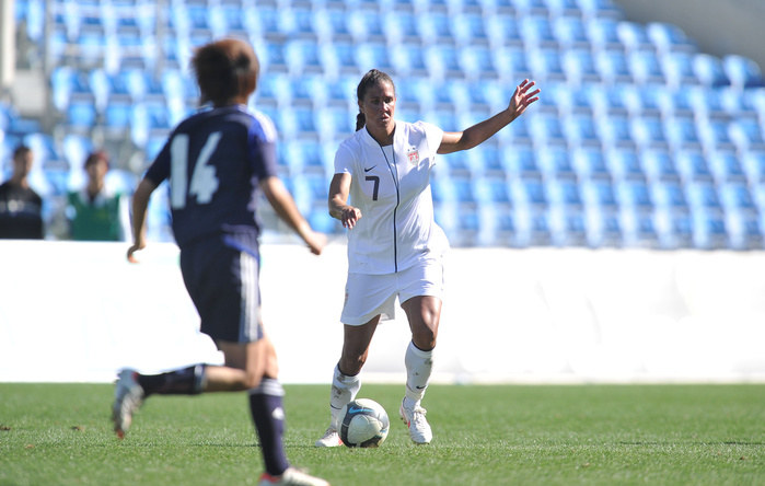 Algarve Cup Shannon Boxx  USA , MARCH 5, 2012   Football   Soccer : The Algarve Women s Football Cup 2012, match between Japan 1 0 United States at Estadio Algarve in Faro, Portugal.   Photo by AFLO SPORT   1035 