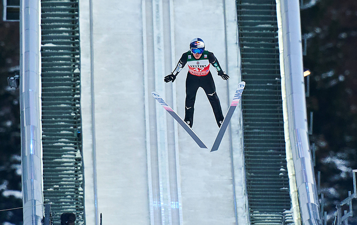 2020 21 Ski Jumping Men s World Cup in Oberstdorf  Ryoyu KOBAYASHI, JPN at the Four Hills Tournament Ski jumping, Skispringen, Ski, nordisch at Audi Arena, Schattenbergschanze in Oberstdorf, Bavaria, Germany, December 29, 2020.