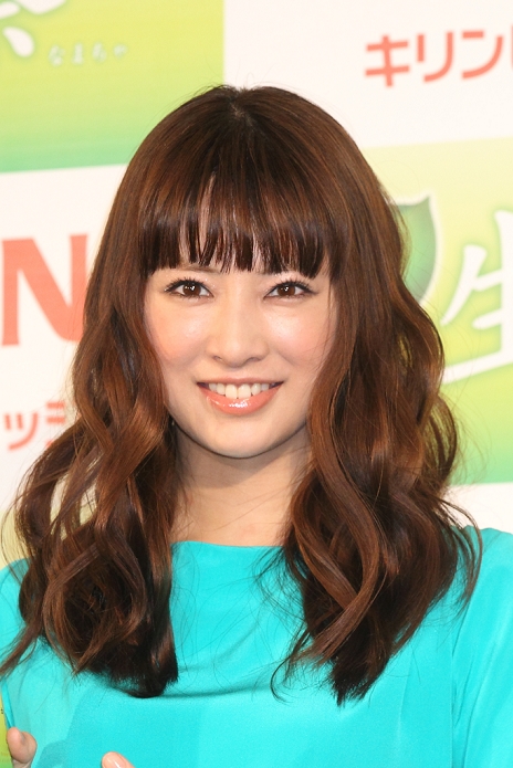 Keiko Kitagawa, Mar 06, 2012 : Keiko Kitagawa-Japanese actress, launch Kirin new commercial, 6 Mar 2012 Tokyo Japan.