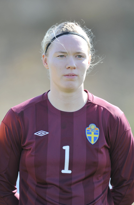 Algarve Cup 3rd place game Hedvig Lindhal  SWE , MARCH 7, 2012   Football   Soccer : The Algarve Women s Football Cup 2012, match between Sweden 0 4  USA at Municipal Bela Vista, Portugal.   Photo by AFLO SPORT   1035 