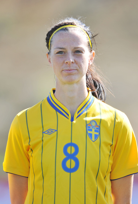 Algarve Cup 3rd place game Lotta Schelin  SWE , MARCH 7, 2012   Football   Soccer : The Algarve Women s Football Cup 2012, match between Sweden 0 4  USA at Municipal Bela Vista, Portugal.   Photo by AFLO SPORT   1035 
