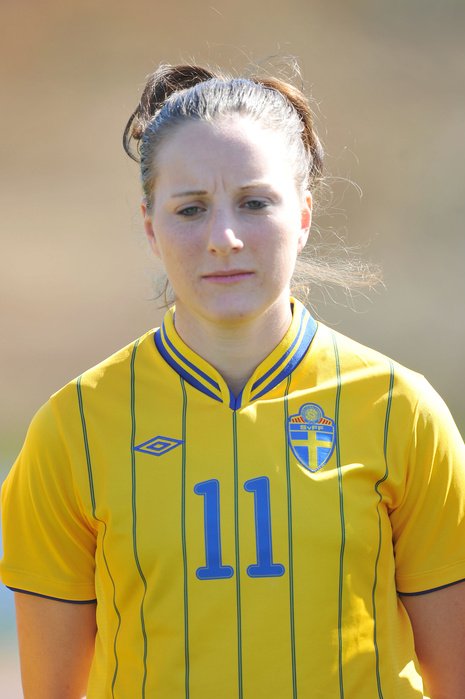Algarve Cup 3rd place game Antonia Goransson  SWE , MARCH 7, 2012   Football   Soccer : The Algarve Women s Football Cup 2012, match between Sweden 0 4  USA at Municipal Bela Vista, Portugal.   Photo by AFLO SPORT   1035 