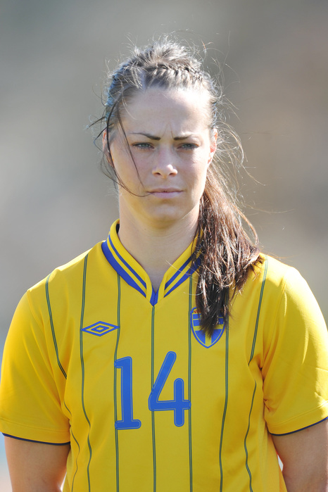 Algarve Cup 3rd place game Johanna Almgren  SWE , MARCH 7, 2012   Football   Soccer : The Algarve Women s Football Cup 2012, match between Sweden 0 4  USA at Municipal Bela Vista, Portugal.   Photo by AFLO SPORT   1035 