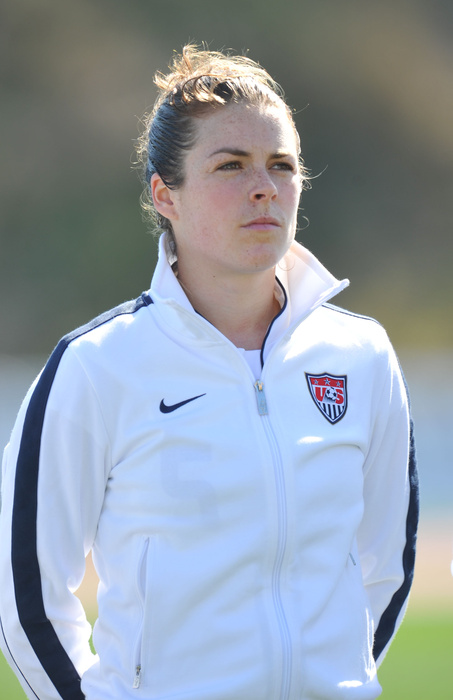 Algarve Cup 3rd place game Kelley O hara  USA , MARCH 7, 2012   Football   Soccer : The Algarve Women s Football Cup 2012, match between Sweden 0 4  USA at Municipal Bela Vista, Portugal.   Photo by AFLO SPORT   1035 