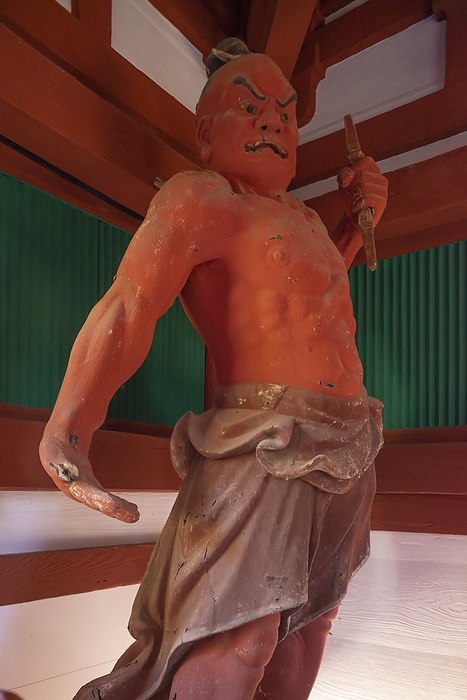 Kongorikishi Statue, Niomon Gate, Komyoji Temple, Ayabe City, Kyoto Prefecture Kamakura period, National Treasure 