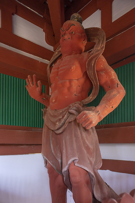 Kongorikishi Statue, Niomon Gate, Komyoji Temple, Ayabe City, Kyoto Prefecture Kamakura period, National Treasure 
