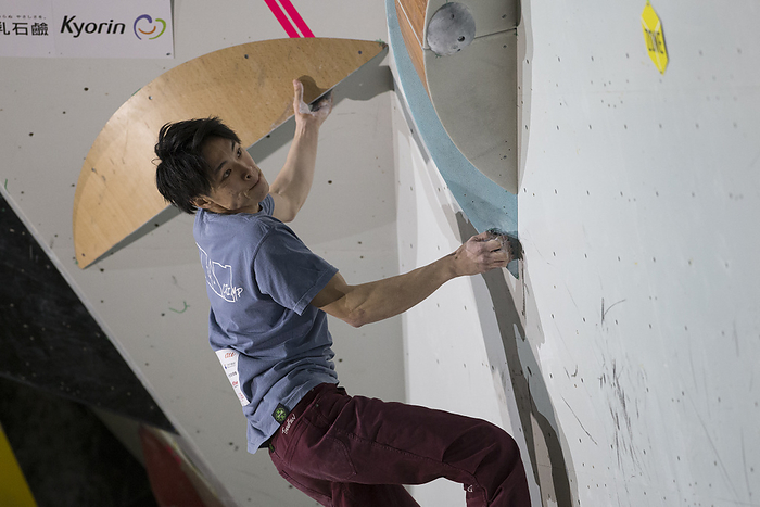 Sport Climbing 16th Bouldering Japan Cup Taisei Ishimatsu during the Sport Climbing 16th Bouldering Japan Cup Men s Final at Komazawa Indoor Ball Sports Field in Tokyo, Japan, January 31, 2021.  Photo by JMSCA AFLO 