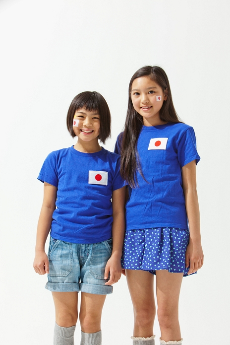 Japanese supporter girl