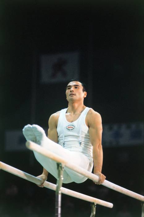 Mitsuo Tsukahara (JPN)
MAY 2, 1978 - Gymnastic : Mitsuo Tsukahara in action during the qualified competition of World Championships.
Mitsuo Tsukahara in action during the qualified competition of World Championship.
(Photo by Shinichi Yamada/AFLO) (348)