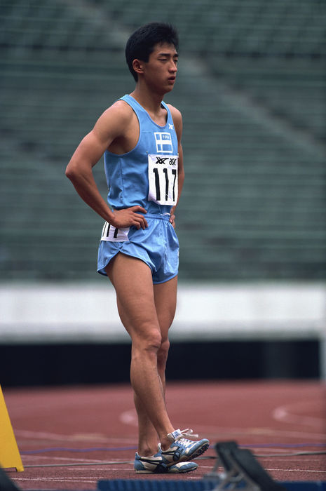 Hirohisa Ota, Japan
UNDATED - Athletics : Hirohisa Ota prepares before the competition at the National Stadium in Tokyo, Japan.
(Photo by AFLO) [0219].