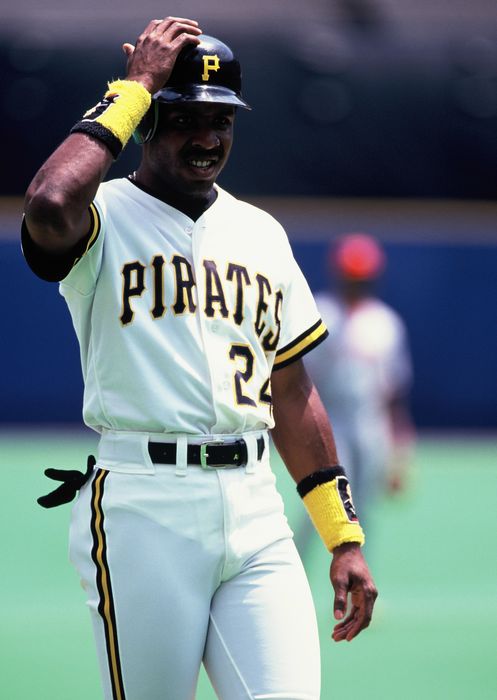 Barry Bonds (Pirates),
UNDATED - MLB : Barry Bonds #24 of the Pittsburgh Pirates during the game.
(Photo by AFLO) [0309]