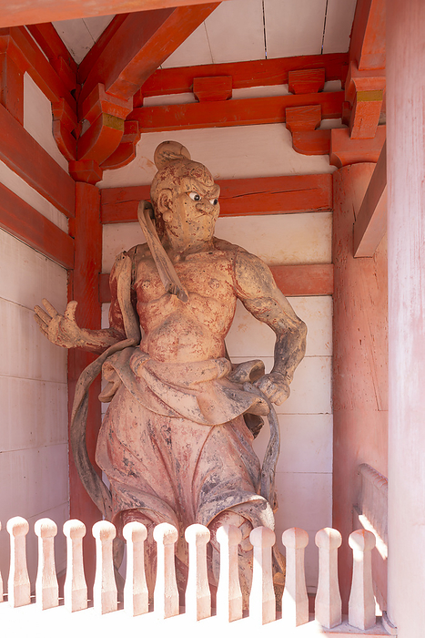 Daimon Niouzo Statue, Kuhonji Temple, Nantan City, Kyoto Prefecture Important Cultural Property  Kamakura Period  