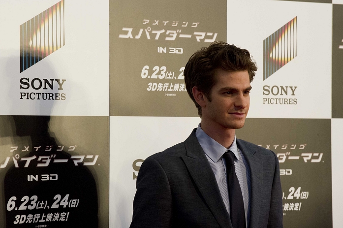 Andrew Garfield, Jun 13, 2012 : Tokyo, Japan, Andrew Garfield appear at the World Premiere for 