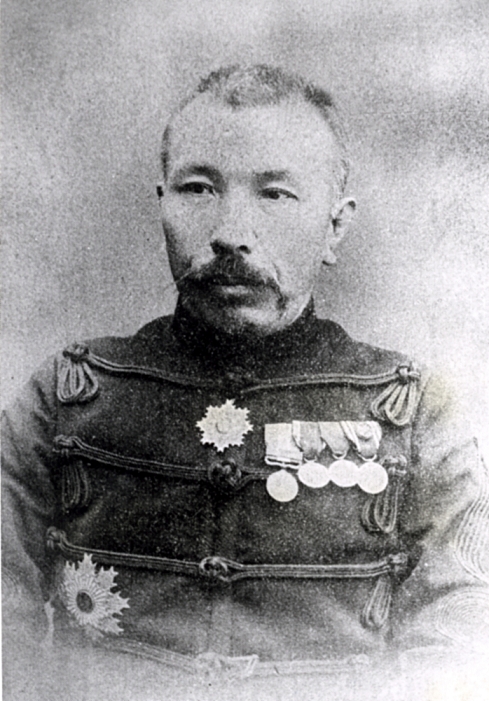Toshiaki Ibaraki  Date taken unknown  Koreaki Ibaraki Koreaki Ibaraki 1849 1914 Birthplace: Wakayama Prefecture Lieutenant General in the Army Baron 1874, went to the Saga Rebellion 1877, went to the Seinan War 1883, Chief of Staff of Osaka Chin dai 1884, Deputy Chief of Staff 1886, Principal of Army Toyama School 1895, went to the Sino Japanese War In 1895, he went to war in the Sino Japanese War. In 1895, he went to war in the Sino Japanese War, and served as the Director of the Jinzhou Administration, the Director of the Civil Affairs Department of the Occupied Territories Governor General s Office, and the Chief of Staff of the Occupied Territories Governor General s Office. He served as a member of the House of Peers from 1905 to 1911.  Photo by Kingendai Photo Library AFLO 