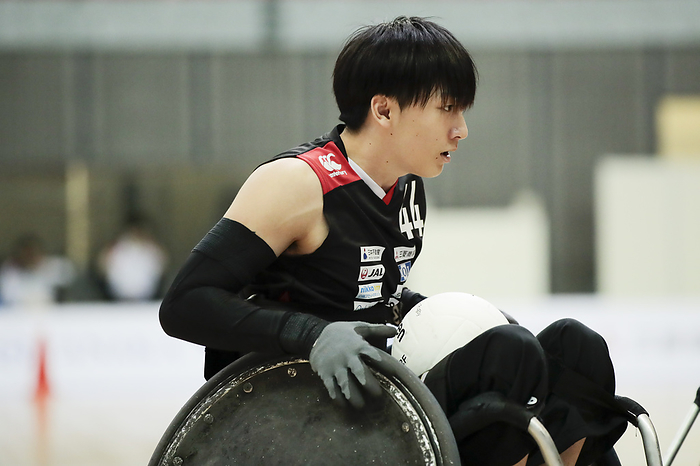 2021 Japan Para Rugby Will Chair Rugby Fuya Shirakawa  JPN , March 20, 2021   Wheelchair Rugby : 2021 Japan Para Wheelchair Rugby Championships at Chiba Port Arena, Chiba, Japan. by AFLO SPORT  