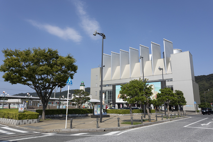 JR Sakaiminato Station and Minato Sakai Exchange Center