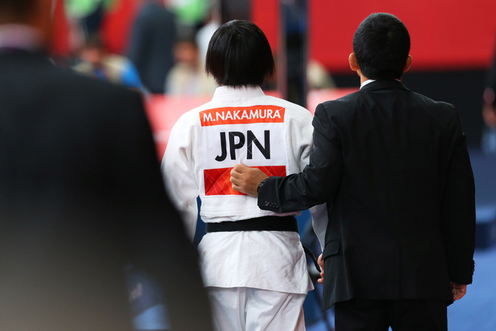 London 2012 Olympic Games Judo Women s 52kg Misato Nakamura unexpectedly lost her first match Misato Nakamura  JPN  JULY 29, 2012   Judo :. Women s  52kg at ExCeL during the London 2012 Olympic Games in London, UK.   Photo by AFLO SPORT   1045 . 