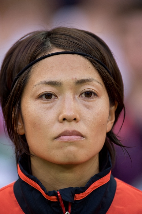 London 2012 Olympics Women s Soccer Final Kozue Ando  JPN , AUGUST 9, 2012   Football   Soccer : Women s Final match between United States 2 1 Japan of the London 2012 Summer Olympic Games at  Photo by Enrico Calderoni AFLO SPORT   0391 .