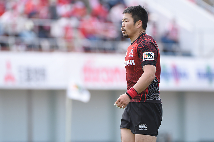 2021 Top League Playoff Tournament 2nd Round Fumiaki Tanaka  Canon , APRIL 25, 2021   Rugby : Japan Rugby Top League 2021 match between  NTT Communications Shining Arcs and Canon Eagles at Edogawa City Track   Field Stadium, Tokyo, Japan.  Photo by Itaru Chiba AFLO 