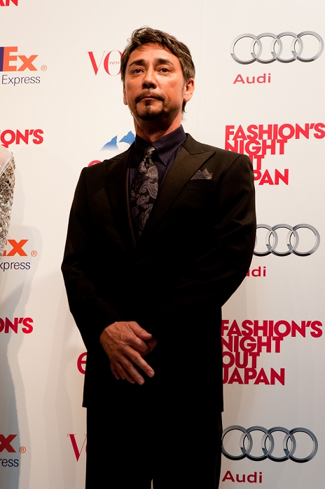 Chris Peppler, Sep 06, 2012 : Tokyo, Japan Chris Peppler appears at the press conference for ''FASHION'S NIGHT OUT'' by VOGUE JAPAN, Tokyo, Japan. VOGUE JAPAN's Mitsuko Watanabe announced the fashion event in Osaka area. It will be called ''FASHION'S NIGHT OUT 2012 OSAKA in Umeda Hankyu. Photo by Yumeto Yamazaki/AFLO)